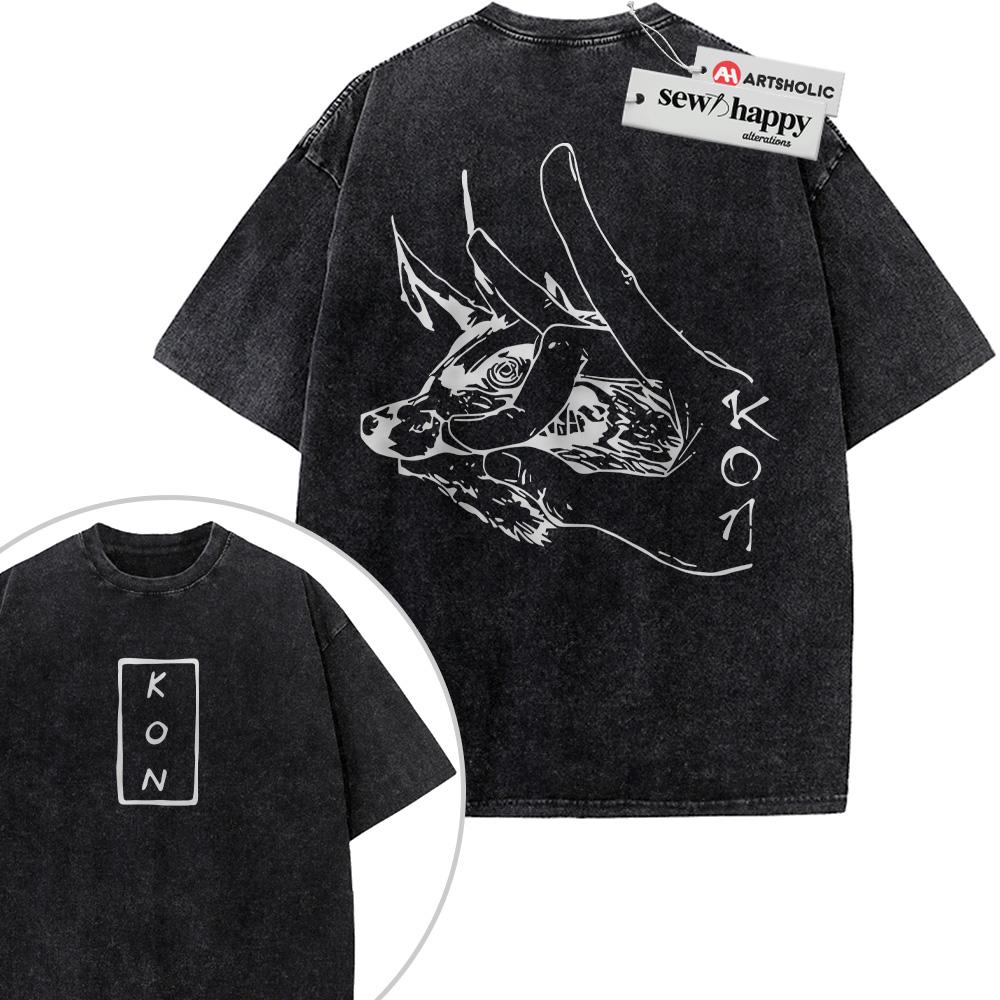 Wash Tee Aki Hayakawa Shirt, Chainsaw Man Shirt, Anime Shirt, Vintage Tee 2-Sided