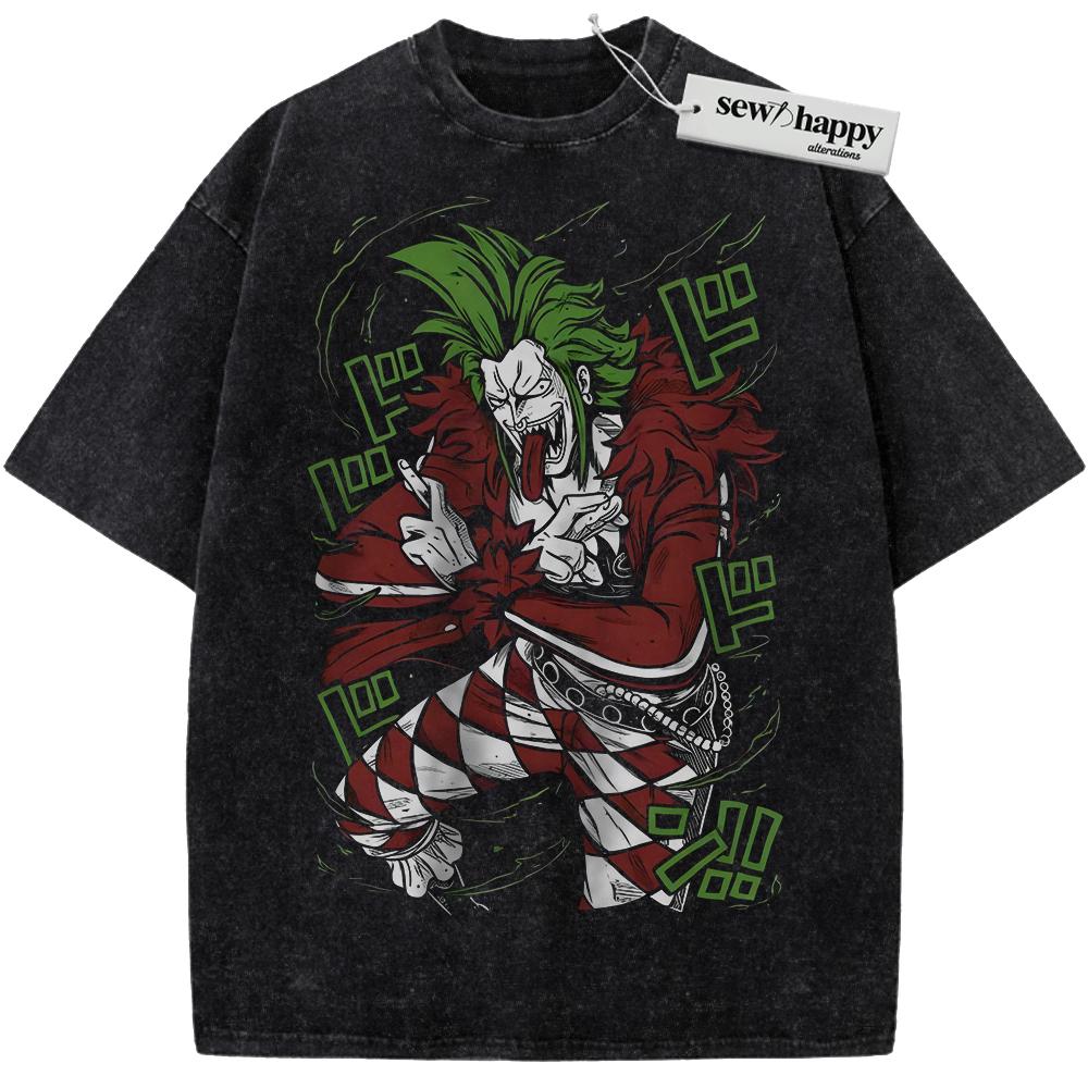 Wash Tee Bartolomeo Shirt, One Piece Shirt, Anime Shirt, Vintage T-Shirt