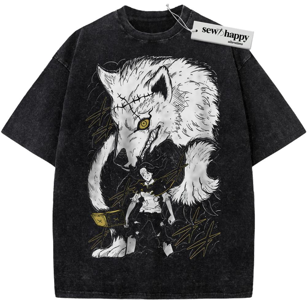 Wash Tee Charmy Pappitson Shirt, Black Clover Shirt, Anime Shirt, Vintage Tee