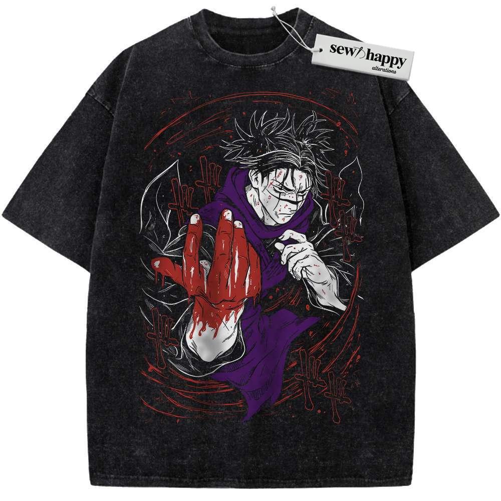Wash Tee Choso Shirt, Jujutsu Kaisen Shirt, Anime Shirt, Vintage T-Shirt