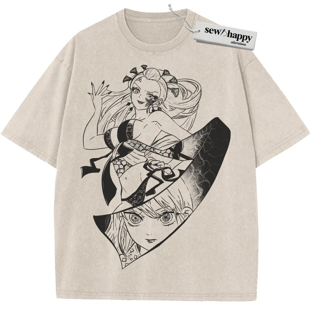 Wash Tee Daki Shirt, Demon Slayer Shirt, Anime Shirt, Vintage Tee