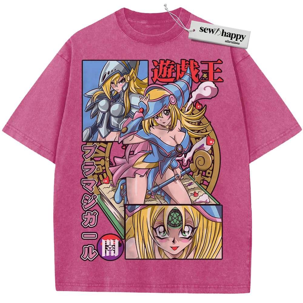Wash Tee Dark Magician Girl Shirt, Anime Shirt, Vintage Tee
