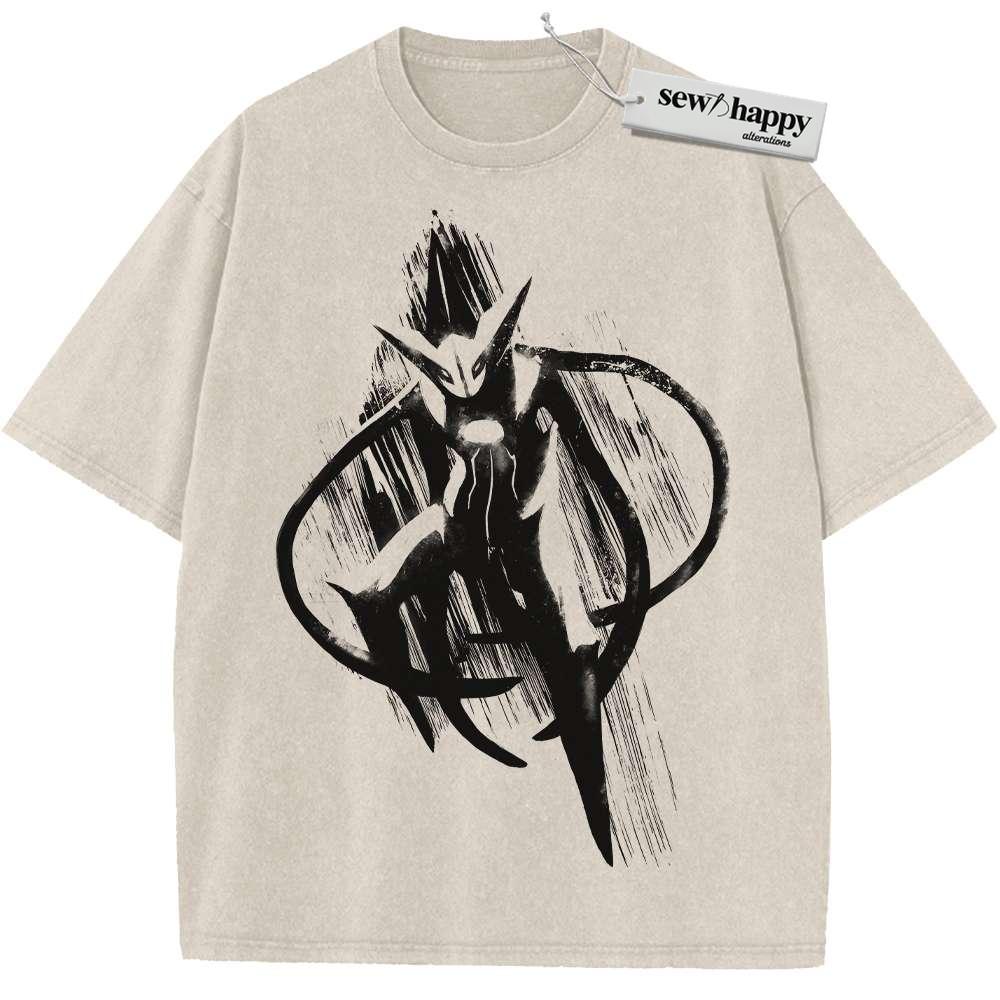 Wash Tee Deoxys Shirt, Pokemon shirt, Anime Shirt, Vintage Tee
