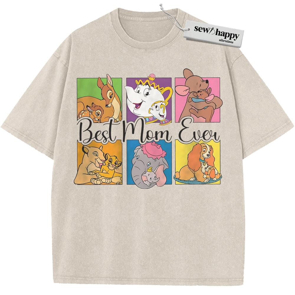 Wash Tee Disney Mom Shirt, Mother's Day Shirt, Animated Shirt, Vintage T-Shirt