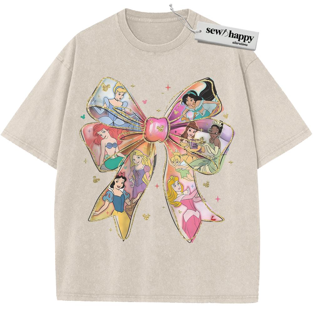 Wash Tee Disney Princess Shirt, Animated Shirt, Vintage Tee