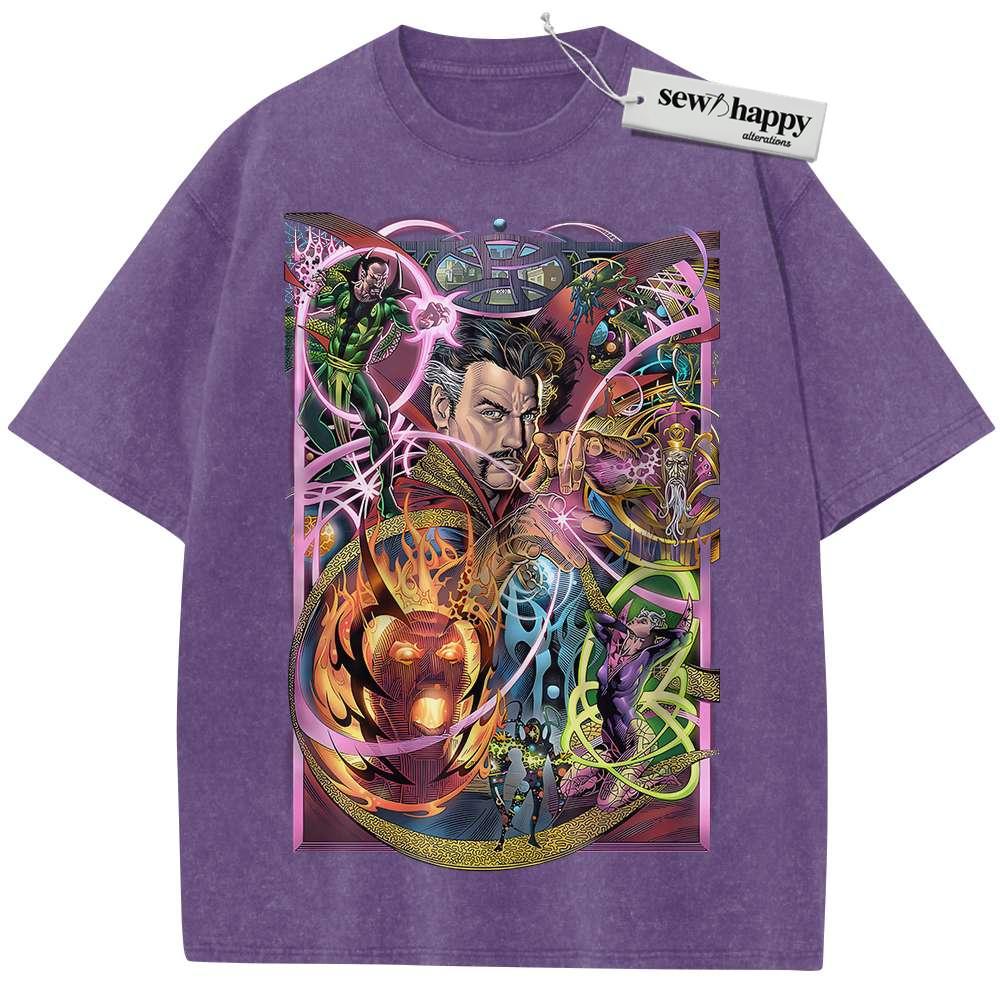 Wash Tee Doctor Strange Shirt, Marvel Comics Shirt, Vintage T-Shirt