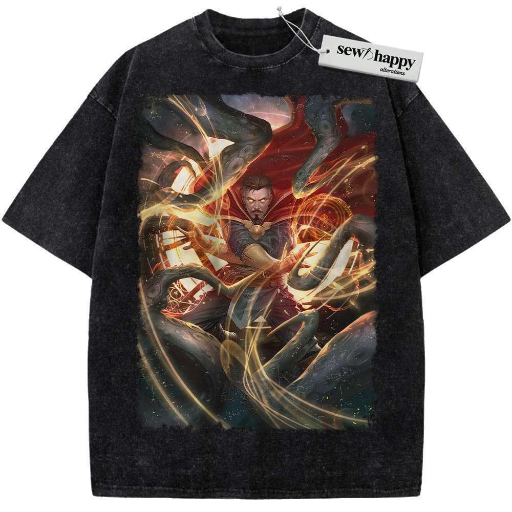 Wash Tee Doctor Strange Shirt, Marvel Comics Shirt, Vintage Tee