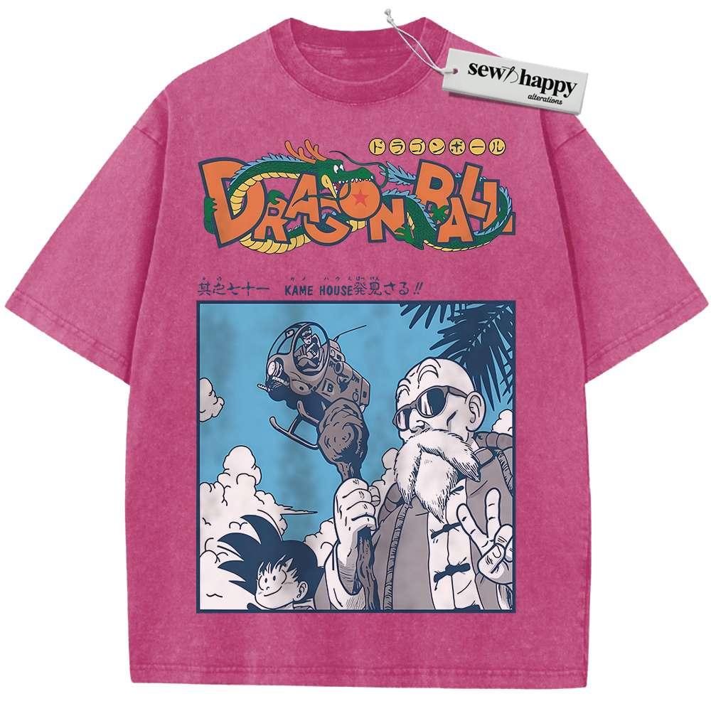 Wash Tee Dragon Ball Z Shirt, DBZ Shirt, Anime Shirt, Vintage T-Shirt