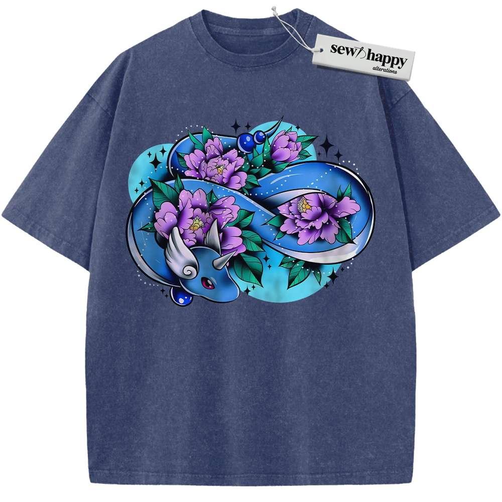 Wash Tee Dragonair Shirt, Pokemon shirt, Anime Shirt, Vintage T-Shirt