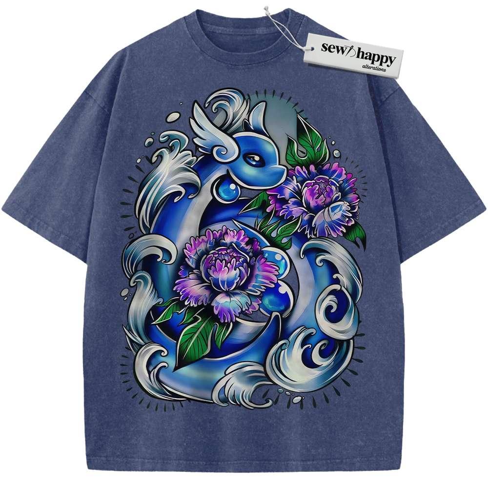 Wash Tee Dragonair Shirt, Pokemon shirt, Anime Shirt, Vintage Tee