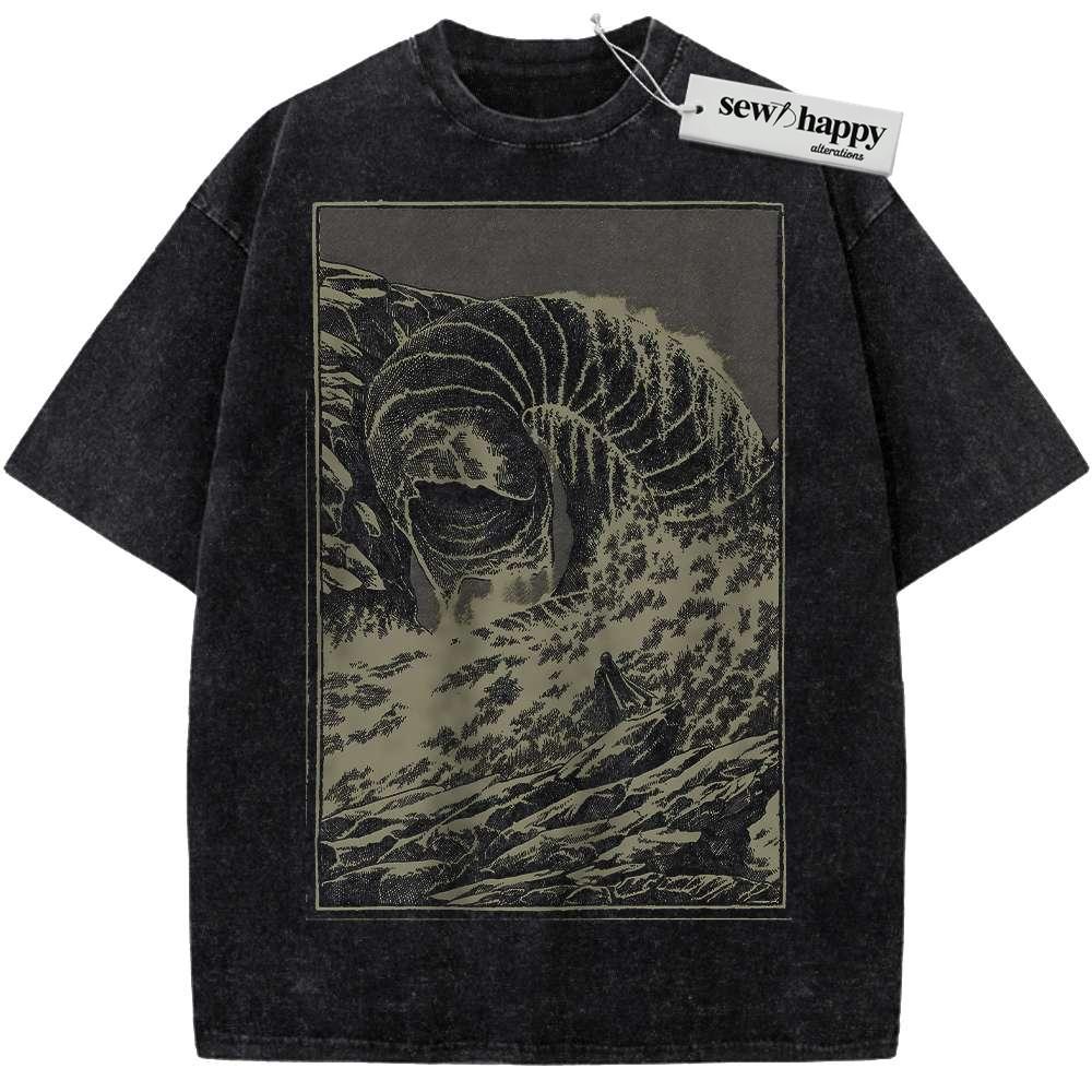 Wash Tee Dune Shirt, Movie Shirt, Vintage Tee Wash Tee Dune Shirt, Movie Shirt, Vintage Tee - Image 1