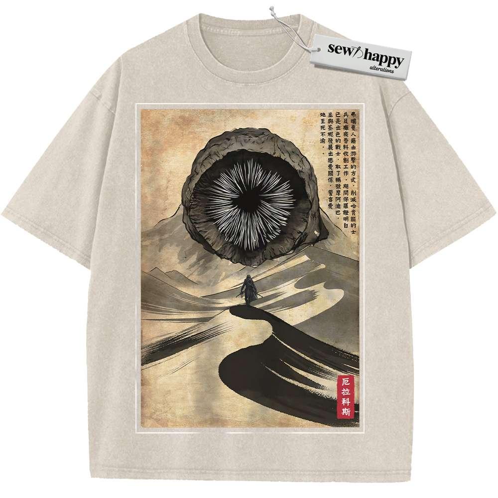 Wash Tee Dune Shirt, Movie Shirt, Vintage Tee
