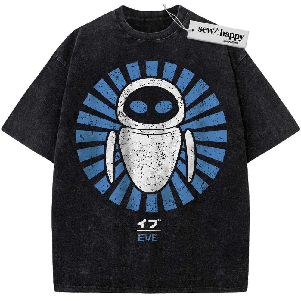 Wash Tee Eve Shirt, Wall-E Shirt, Animated Shirt, Vintage T-Shirt