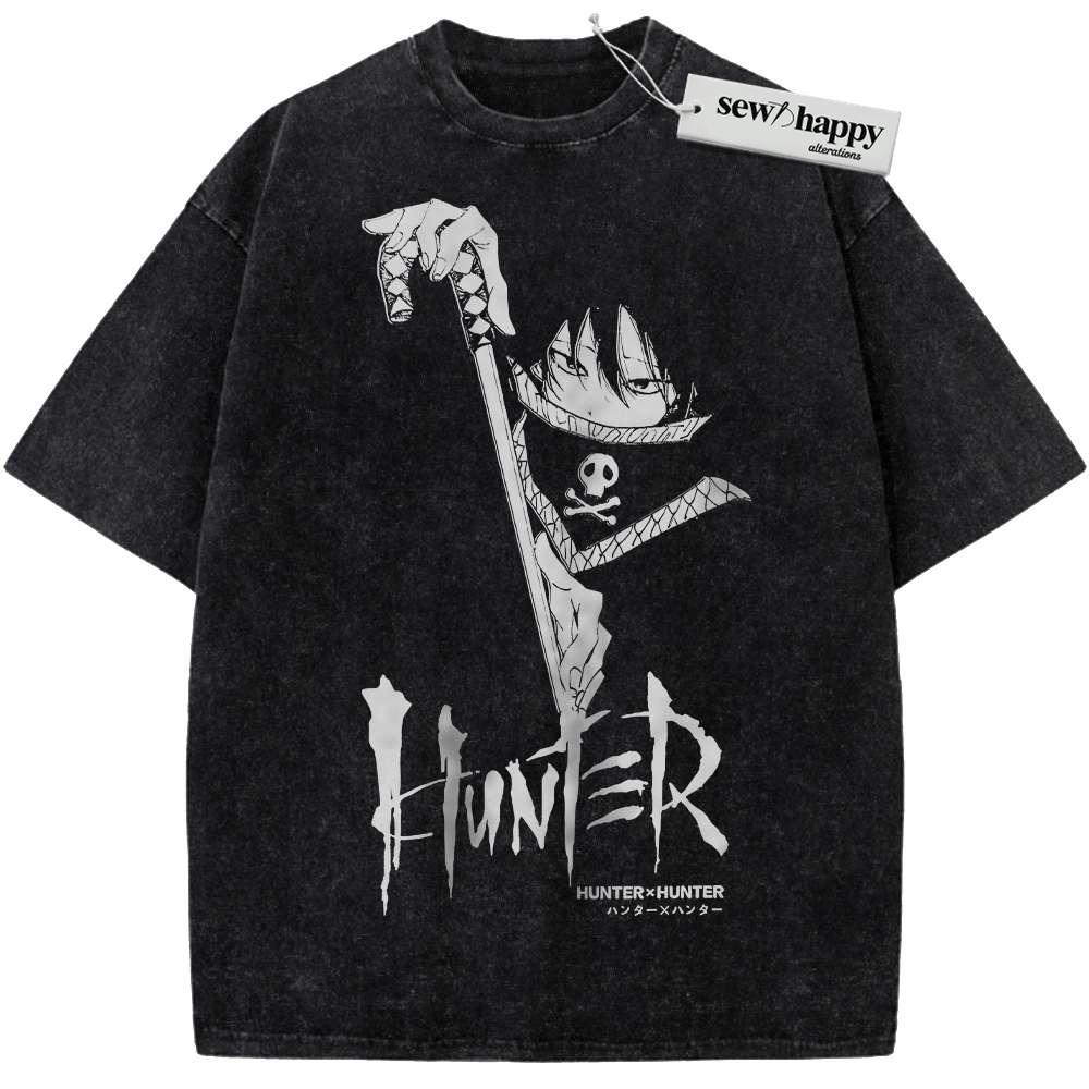 Wash Tee Feitan Portor Shirt, Hunter x Hunter Shirt, HxH Shirt, Anime Shirt, Vintage T-Shirt