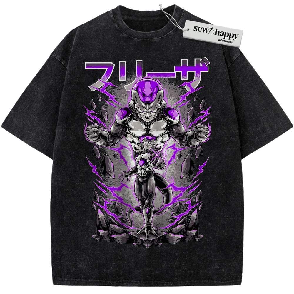 Wash Tee Frieza Shirt, Dragon Ball Z Shirt, DBZ Shirt, Anime Shirt, Vintage Tee Wash Tee Frieza Shirt, Dragon Ball Z Shirt, DBZ Shirt, Anime Shirt, Vintage Tee - Image 1