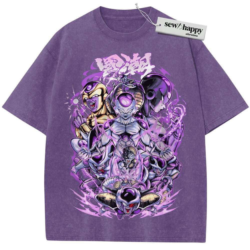 Wash Tee Frieza Shirt, Dragon Ball Z Shirt, DBZ Shirt, Anime Shirt, Vintage Tee Wash Tee Frieza Shirt, Dragon Ball Z Shirt, DBZ Shirt, Anime Shirt, Vintage Tee - Image 1