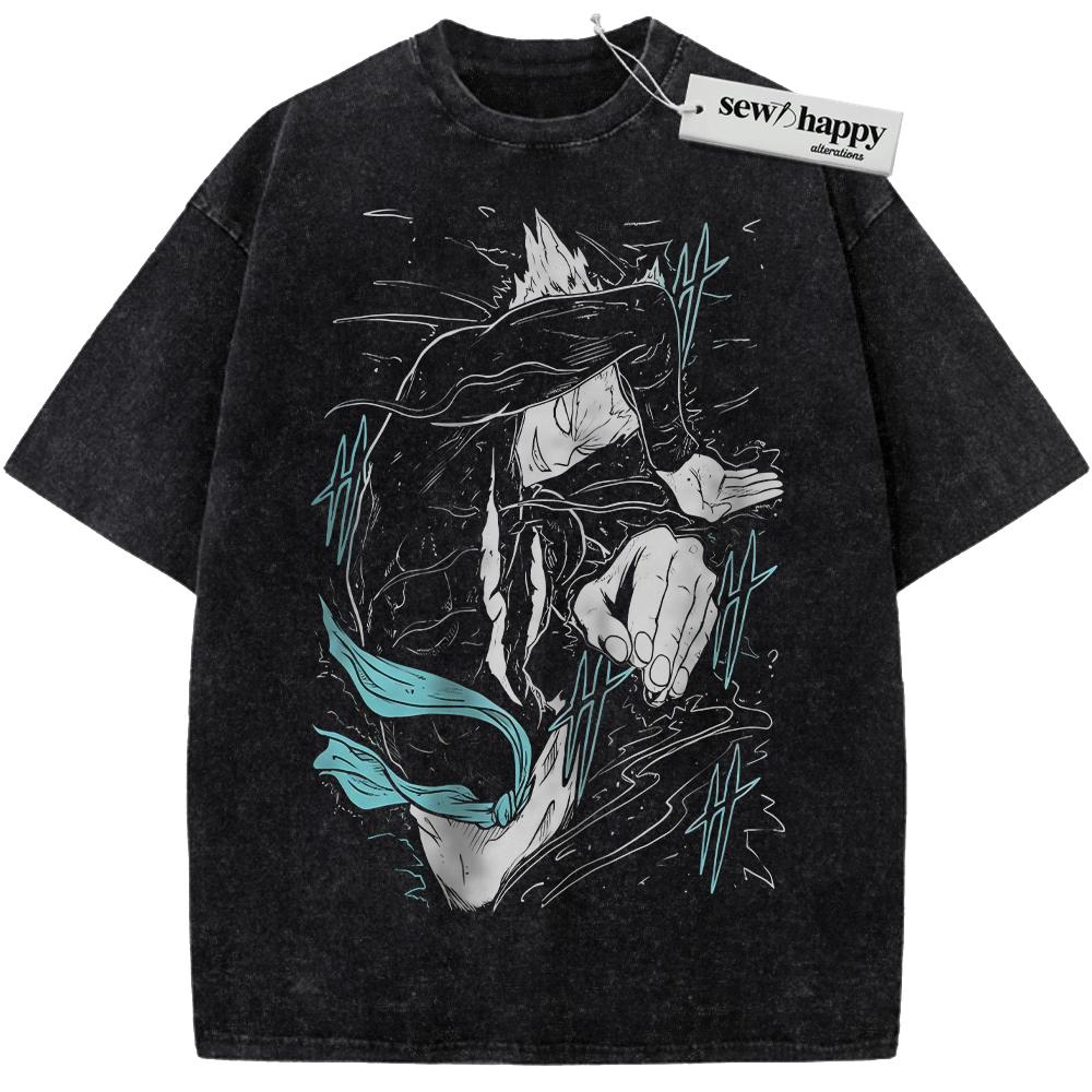 Wash Tee Garou Shirt, One Punch Man Shirt, Anime Shirt, Vintage T-Shirt