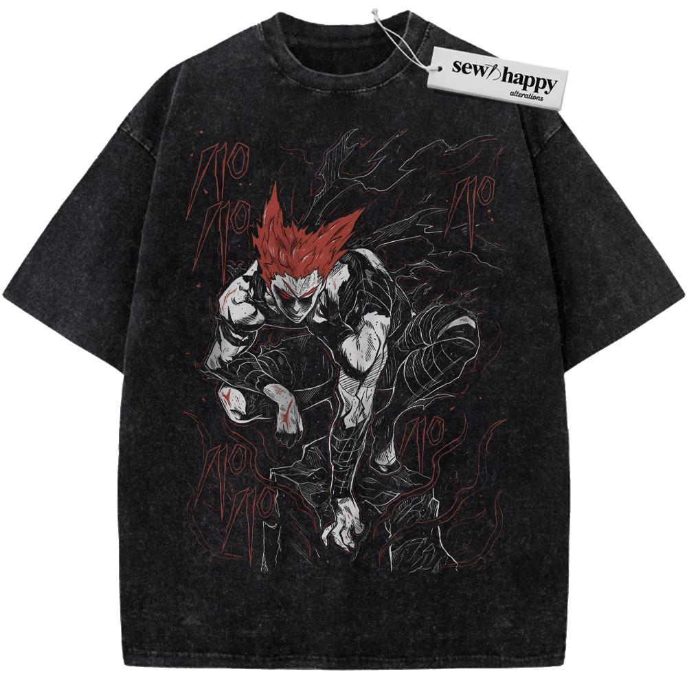 Wash Tee Garou Shirt, One Punch Man Shirt, Anime Shirt, Vintage Tee Wash Tee Garou Shirt, One Punch Man Shirt, Anime Shirt, Vintage Tee - Image 1