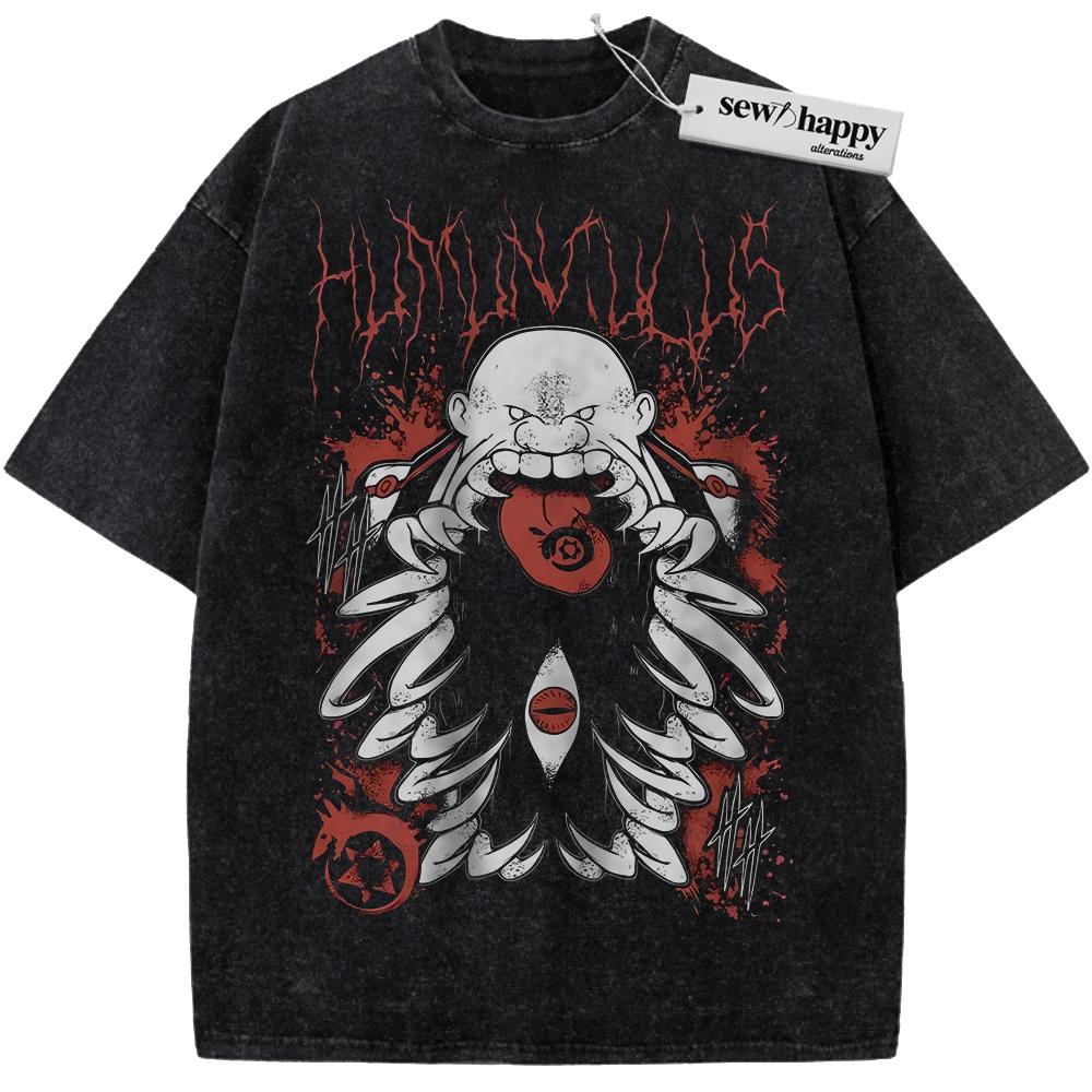 Wash Tee Gluttony Shirt, Fullmetal Alchemist Shirt, Anime Shirt, Vintage Tee