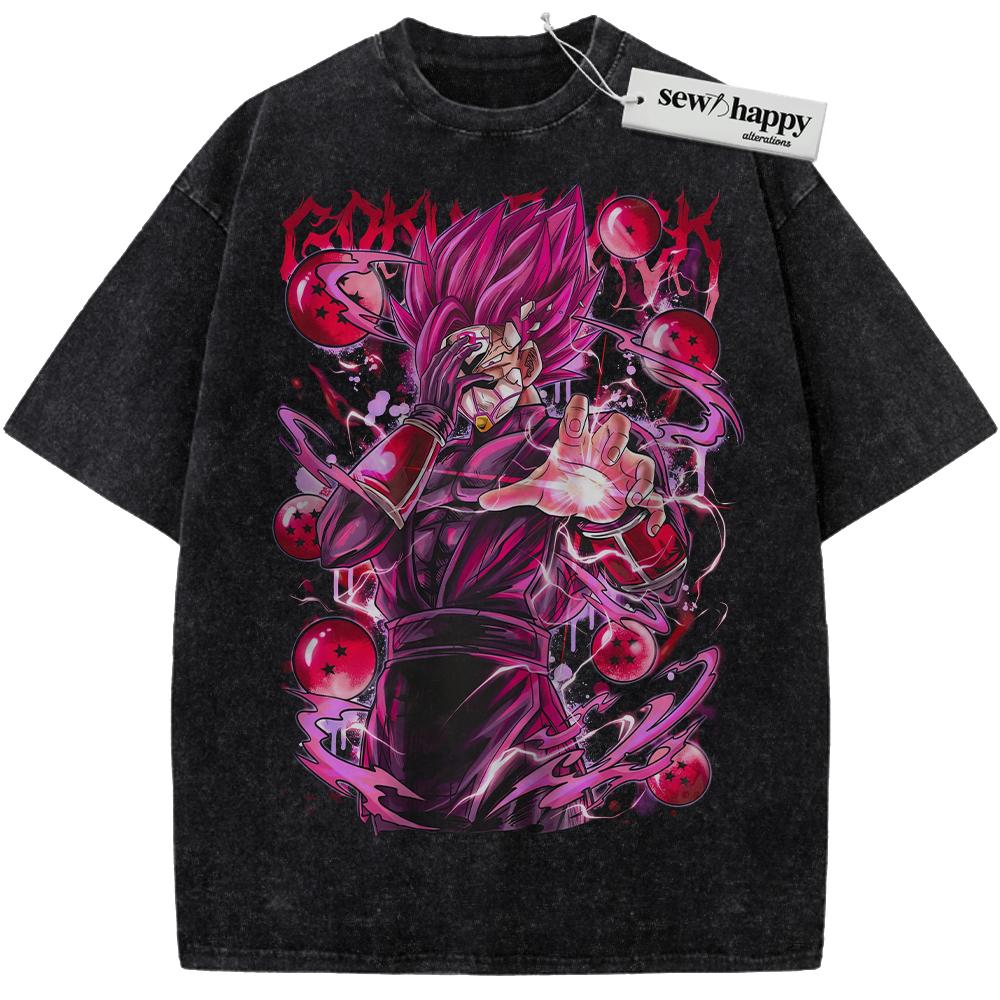 Wash Tee Goku Black Shirt, Dragon Ball Shirt, DBZ Shirt, Anime Shirt, Vintage Tee Wash Tee Goku Black Shirt, Dragon Ball Shirt, DBZ Shirt, Anime Shirt, Vintage Tee - Image 1
