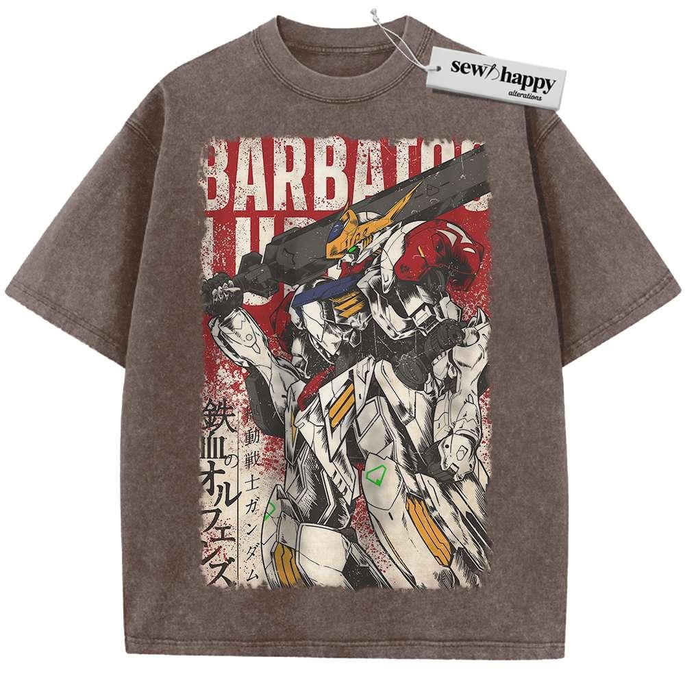 Wash Tee Gundam Shirt, Anime Shirt, Vintage Tee