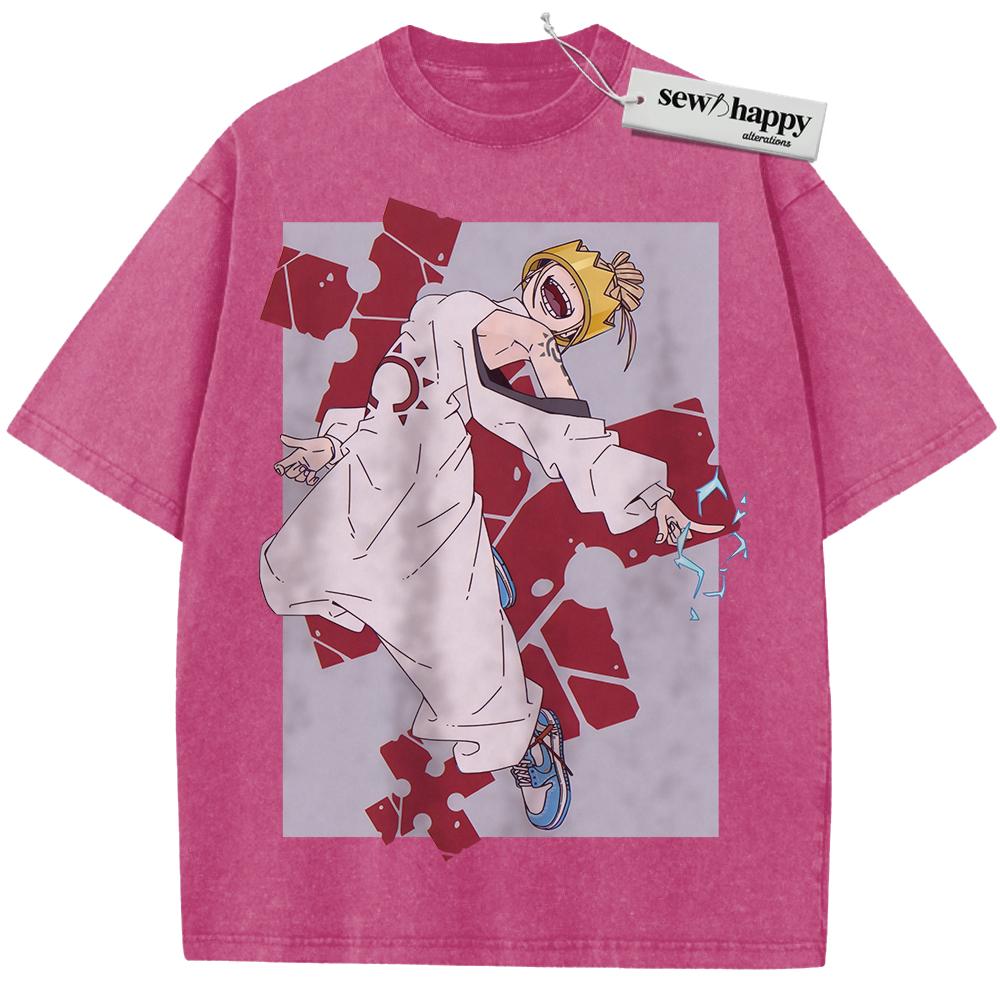 Wash Tee Haumea Shirt, Fire Force Shirt, Anime Shirt, Vintage Tee