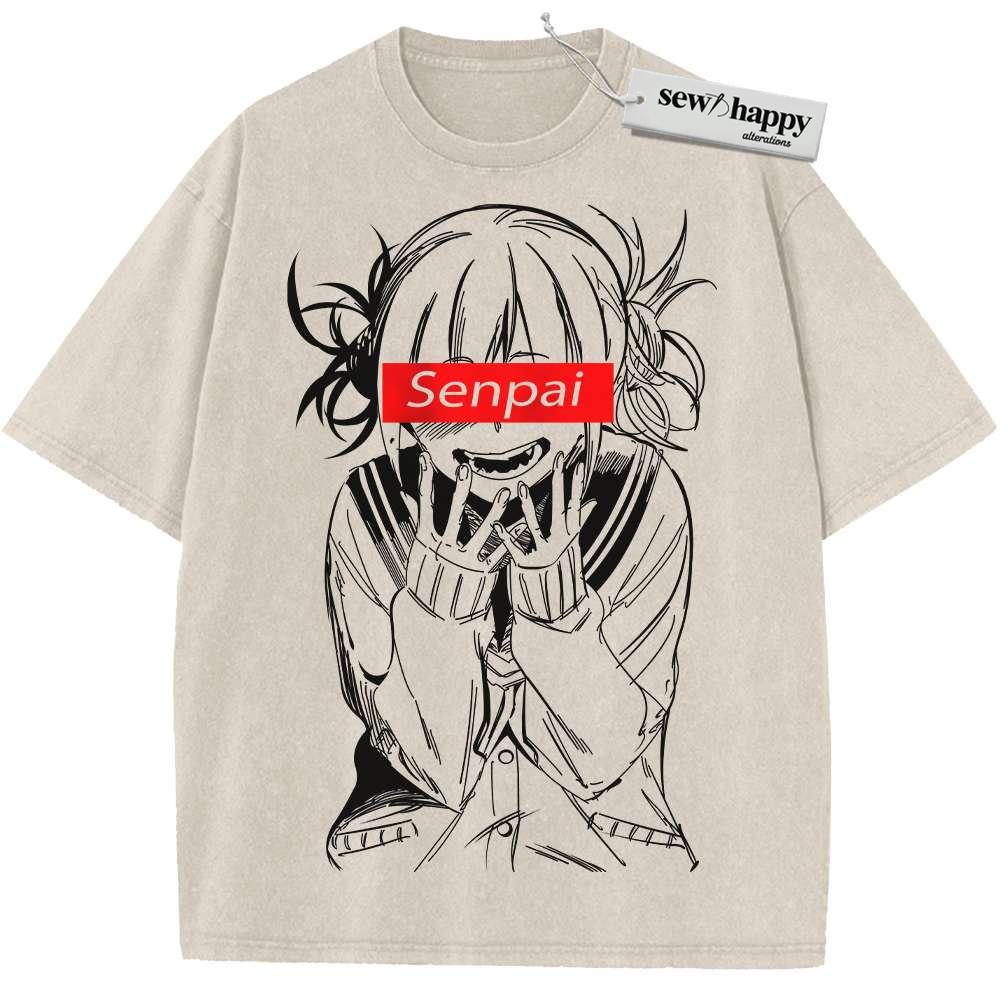 Wash Tee Himiko Toga Shirt, MHA Shirt, Anime Shirt, Vintage T-Shirt Wash Tee Himiko Toga Shirt, MHA Shirt, Anime Shirt, Vintage T-Shirt - Image 1