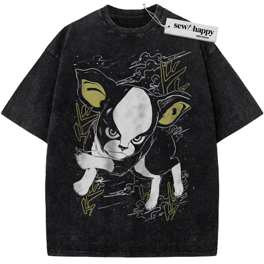 Wash Tee Iggy Shirt, JoJo's Bizarre Adventure Shirt, Anime Shirt, Vintage T-Shirt