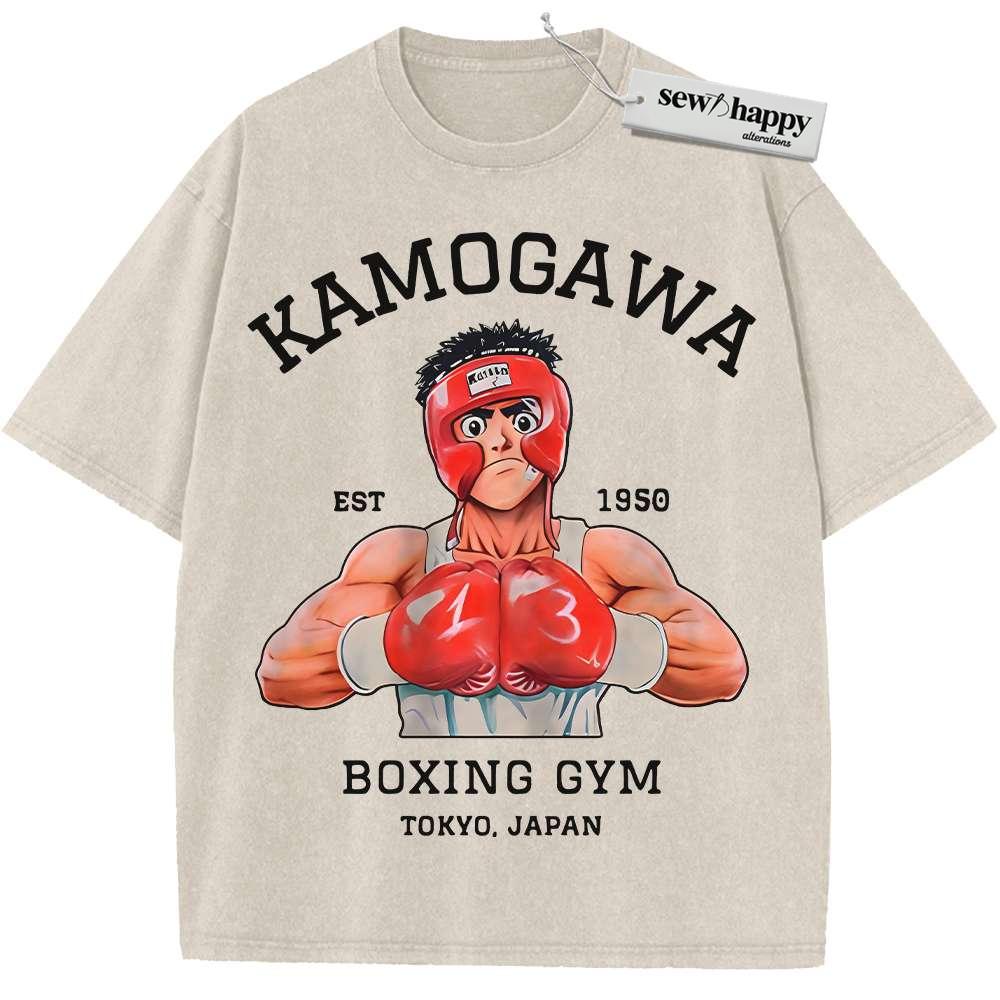 Wash Tee Ippo Makunouchi Shirt, Hajime no Ippo Shirt, Anime Shirt, Vintage T-Shirt