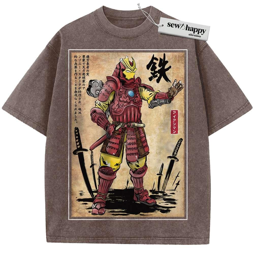 Wash Tee Iron Man Shirt, Marvel Comics Shirt, Vintage Tee