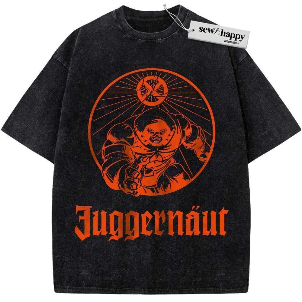 Wash Tee Juggernaut Shirt, X-Men Shirt, Marvel Comics Shirt, Vintage Tee