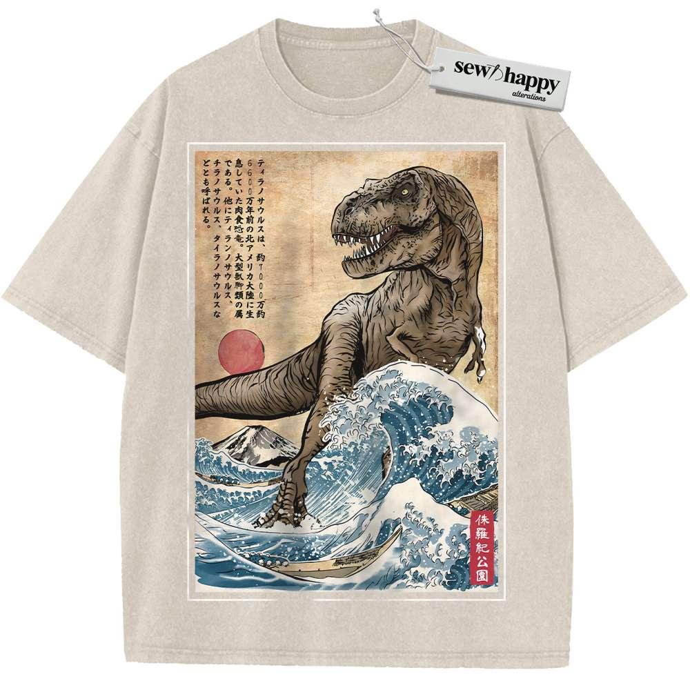 Wash Tee Jurassic Park Shirt, Movie Shirt, Vintage Tee