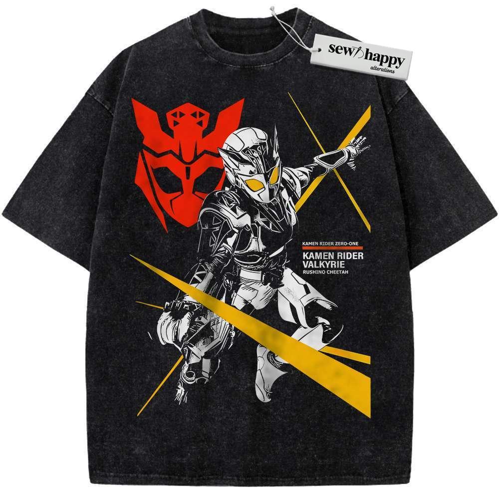 Wash Tee Kamen Rider Zi-O Shirt, Anime Shirt, Vintage T-Shirt