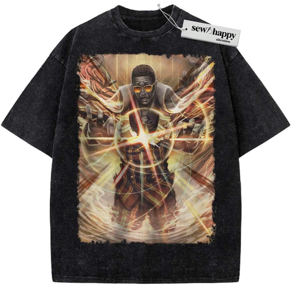 Wash Tee Kizaru Shirt, Borsalino Shirt, One Piece Shirt, Anime Shirt, Vintage Tee