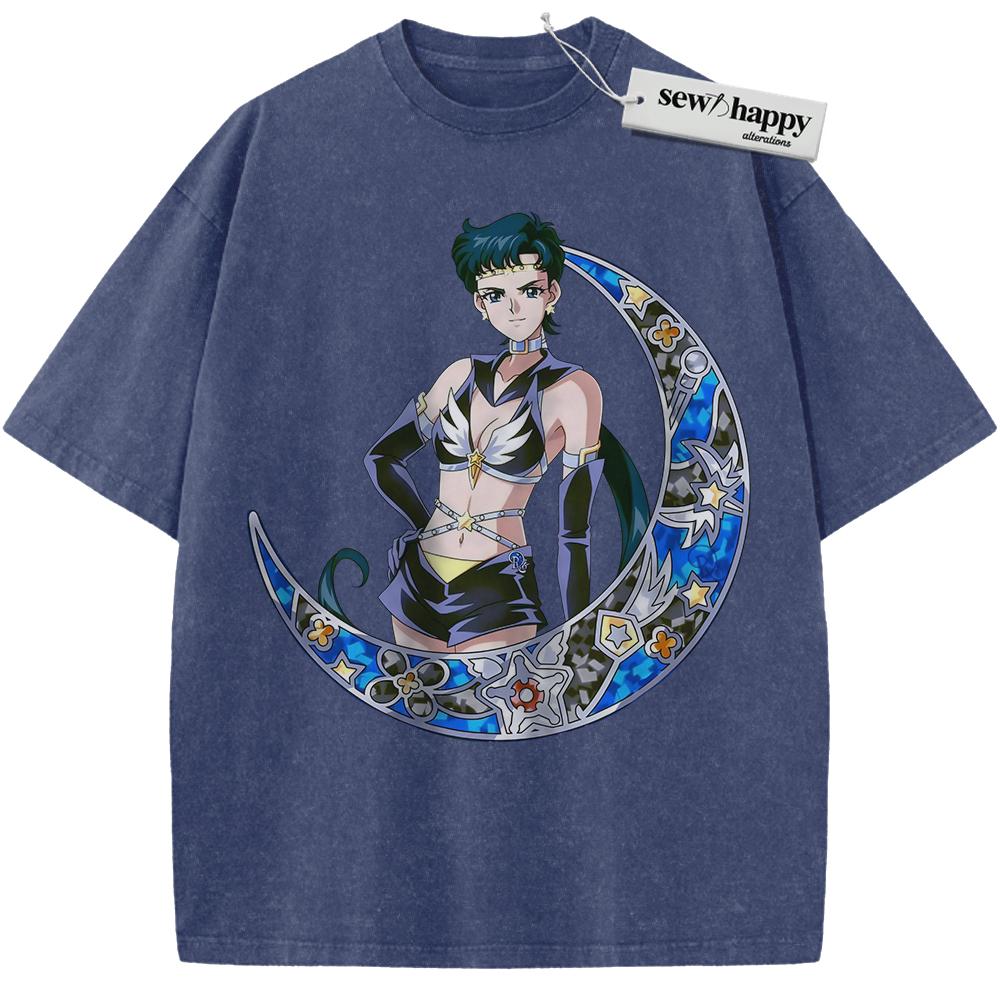 Wash Tee Kou Seiya Shirt, Sailor Star Fighter Shirt, Sailor Moon Shirt, Anime Shirt, Vintage Tee