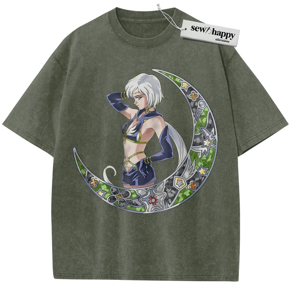 Wash Tee Kou Yaten Shirt, Sailor Star Healer Shirt, Sailor Moon Shirt, Anime Shirt, Vintage Tee