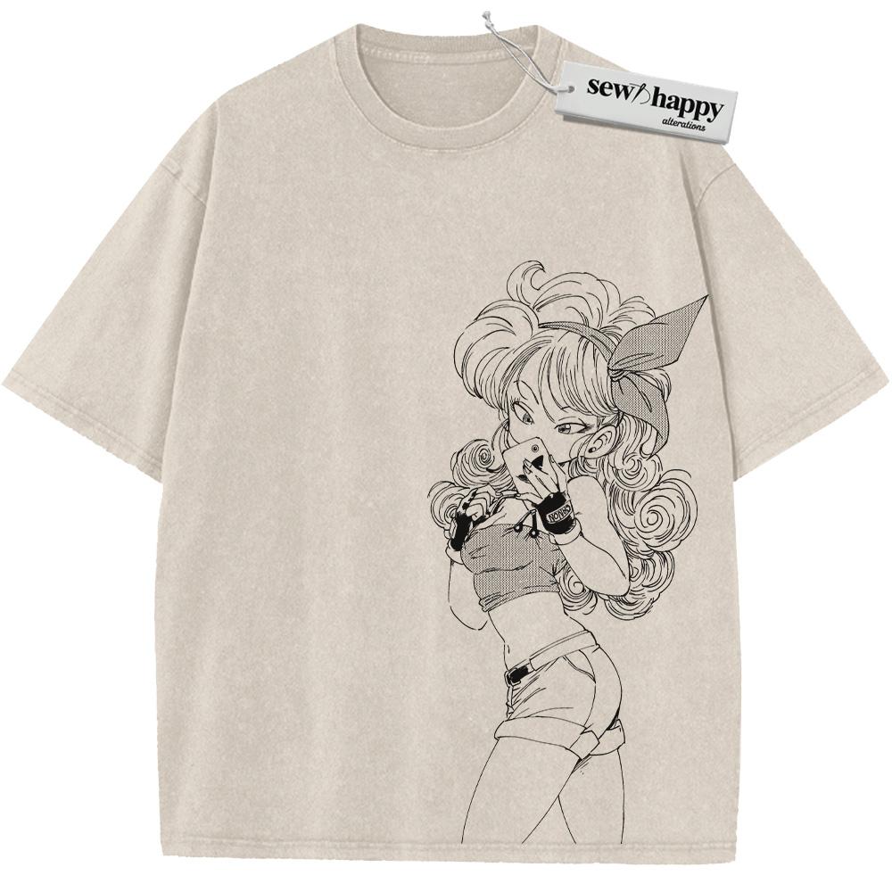 Wash Tee Launch Shirt, Dragon Ball Shirt, DBZ Shirt, Anime Shirt, Vintage T-Shirt