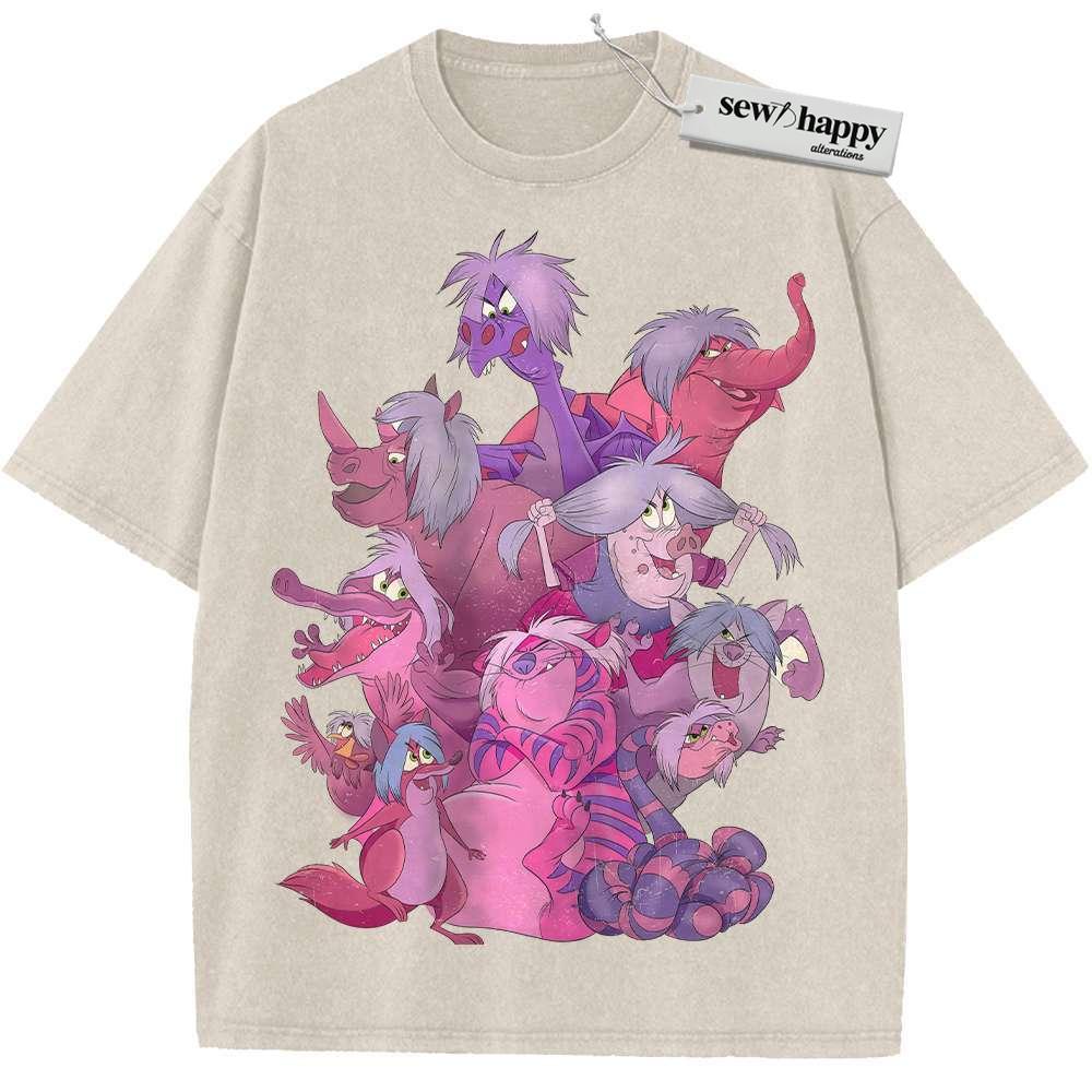 Wash Tee Madam Mim Shirt, The Sword in the Stone Shirt, Animated Shirt, Vintage T-Shirt