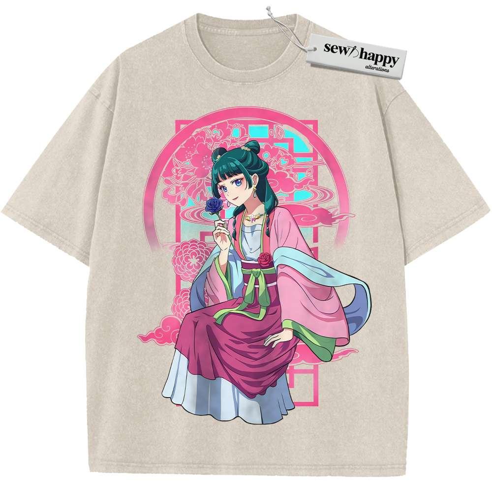 Wash Tee Maomao Shirt, The Apothecary Diaries Shirt, Anime Shirt, Vintage T-Shirt