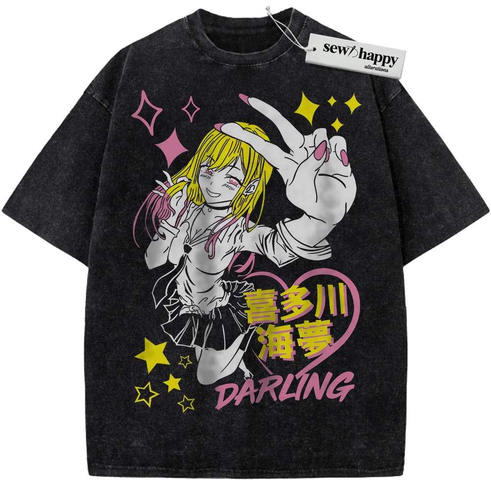 Wash Tee Marin Kitagawa Shirt, My Dress-Up Darling Shirt, Anime Shirt, Vintage Tee