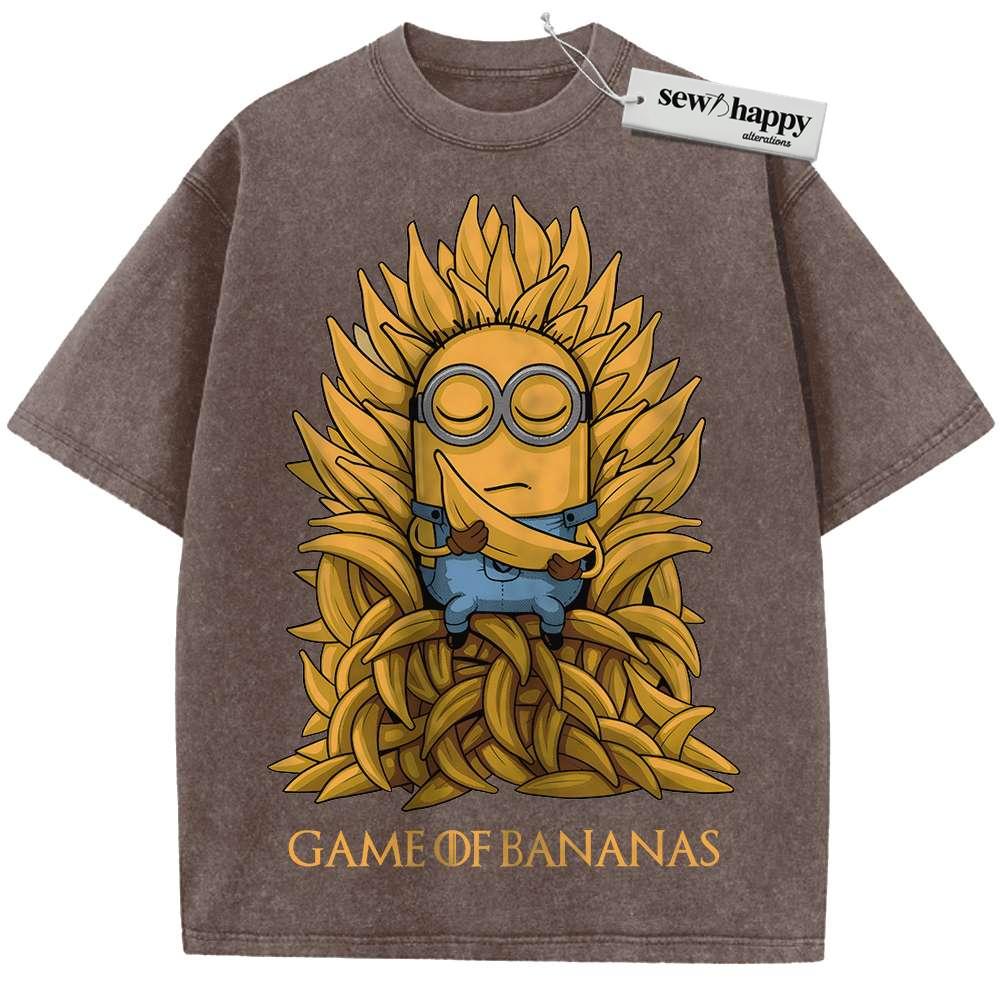 Wash Tee Minions Shirt, Animated Shirt, Vintage Tee