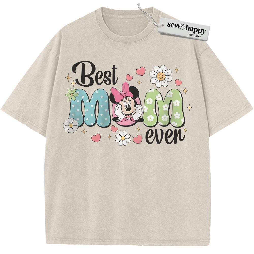 Wash Tee Minnie Mouse Shirt, Mickey Mouse Shirt, Mother's Day Shirt, Animated Shirt, Vintage T-Shirt