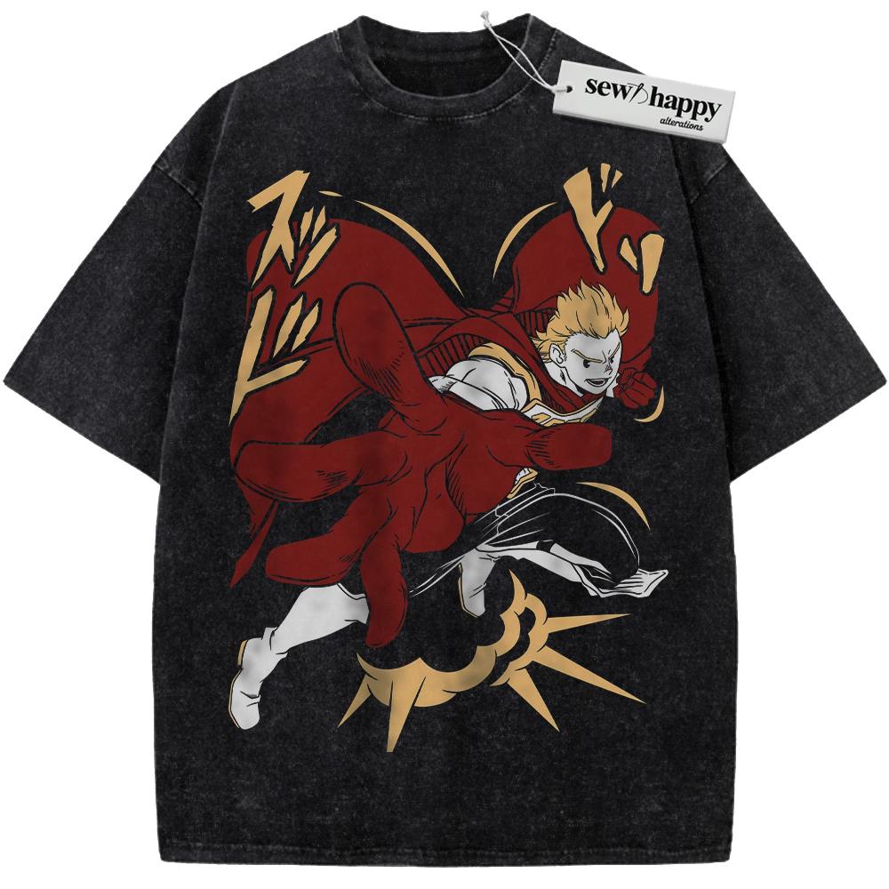 Wash Tee Mirio Togata Shirt, Lemillion Shirt, MHA Shirt, Anime Shirt, Vintage T-Shirt