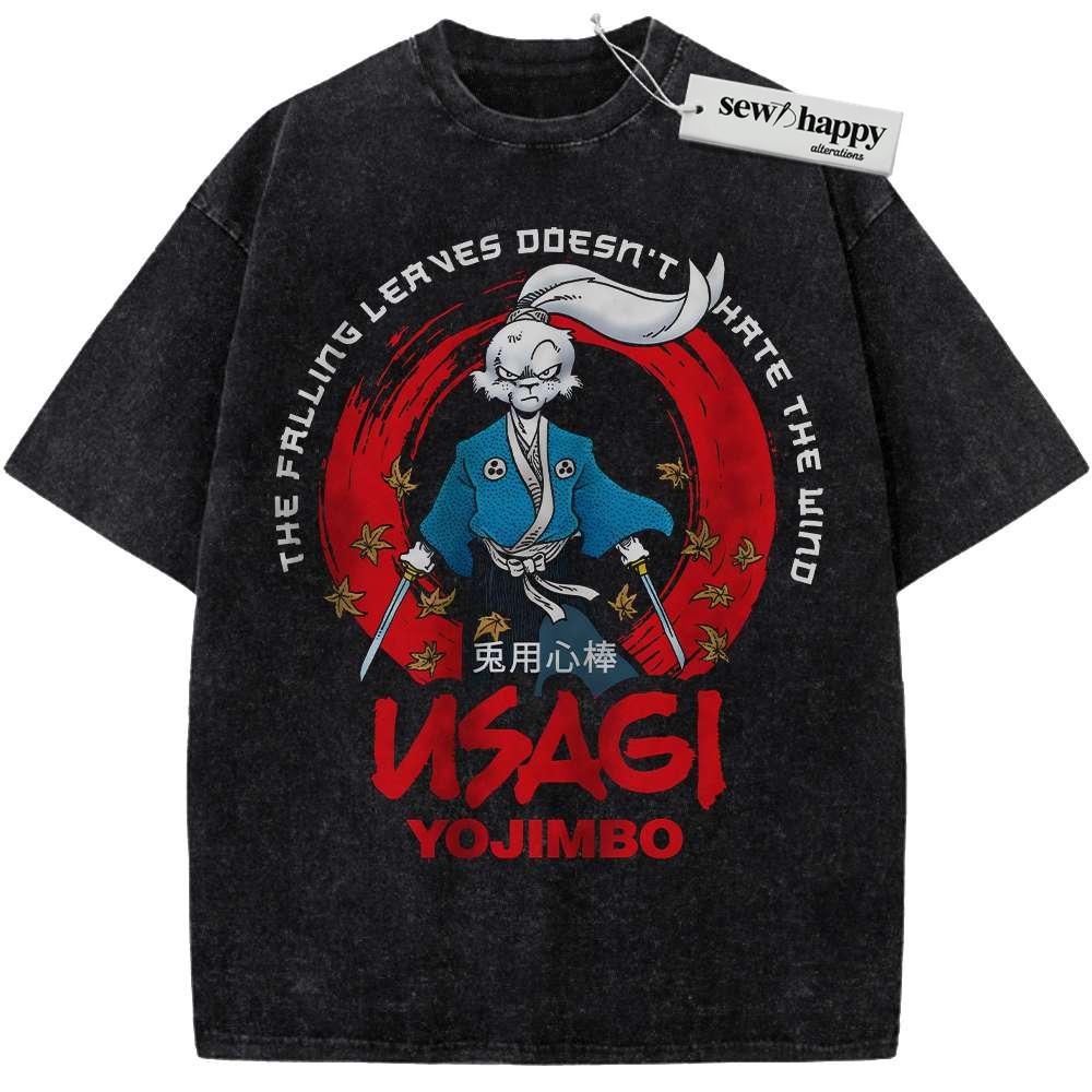 Wash Tee Miyamoto Usagi Shirt, Usagi Yojimbo Shirt, Animated Shirt, Vintage Tee