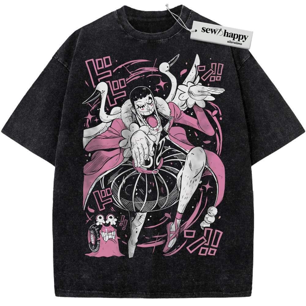 Wash Tee Mr.2 Bon Clay Shirt, One Piece Shirt, Anime Shirt, Vintage T-Shirt