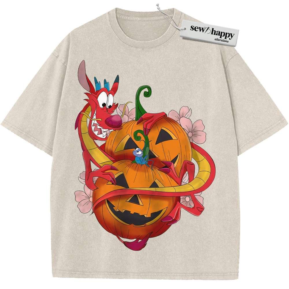 Wash Tee Mushu vs Cri-Kee Shirt, Mulan Shirt, Animated Shirt, Vintage Tee