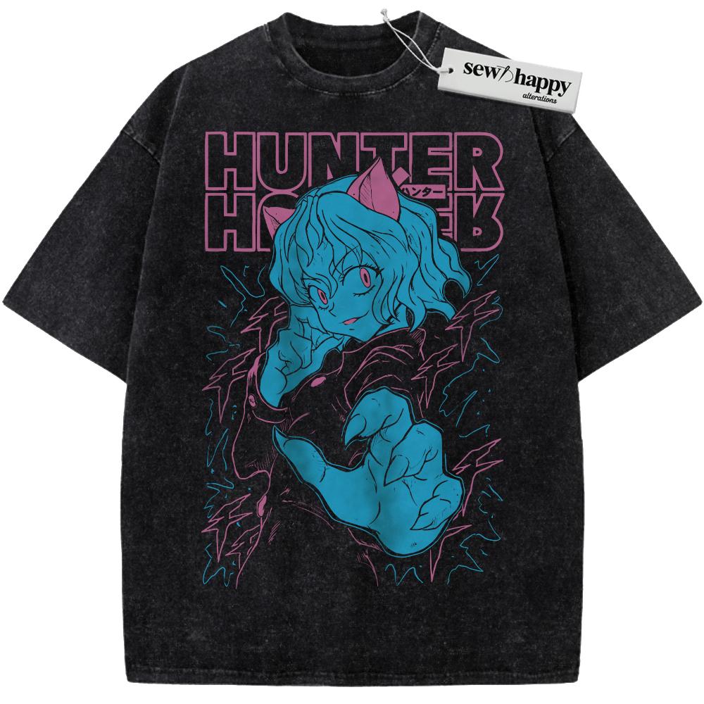 Wash Tee Neferpitou Shirt, Pitou Shirt, Hunter x Hunter Shirt, HxH Shirt, Anime Shirt, Vintage Tee Wash Tee Neferpitou Shirt, Pitou Shirt, Hunter x Hunter Shirt, HxH Shirt, Anime Shirt, Vintage Tee - Image 1