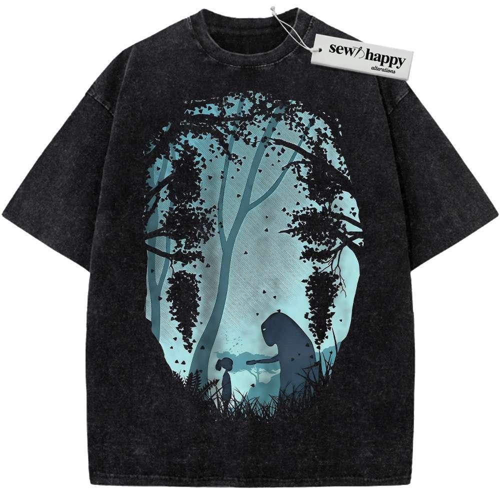 Wash Tee No Face Shirt, Spirited Away Shirt, Studio Ghibli Shirt, Anime Shirt, Vintage Tee
