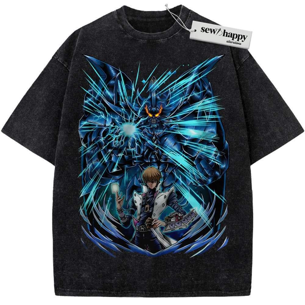 Wash Tee Obelisk the Tormentor Shirt, Seto Kaiba Shirt, Anime Shirt, Vintage T-Shirt