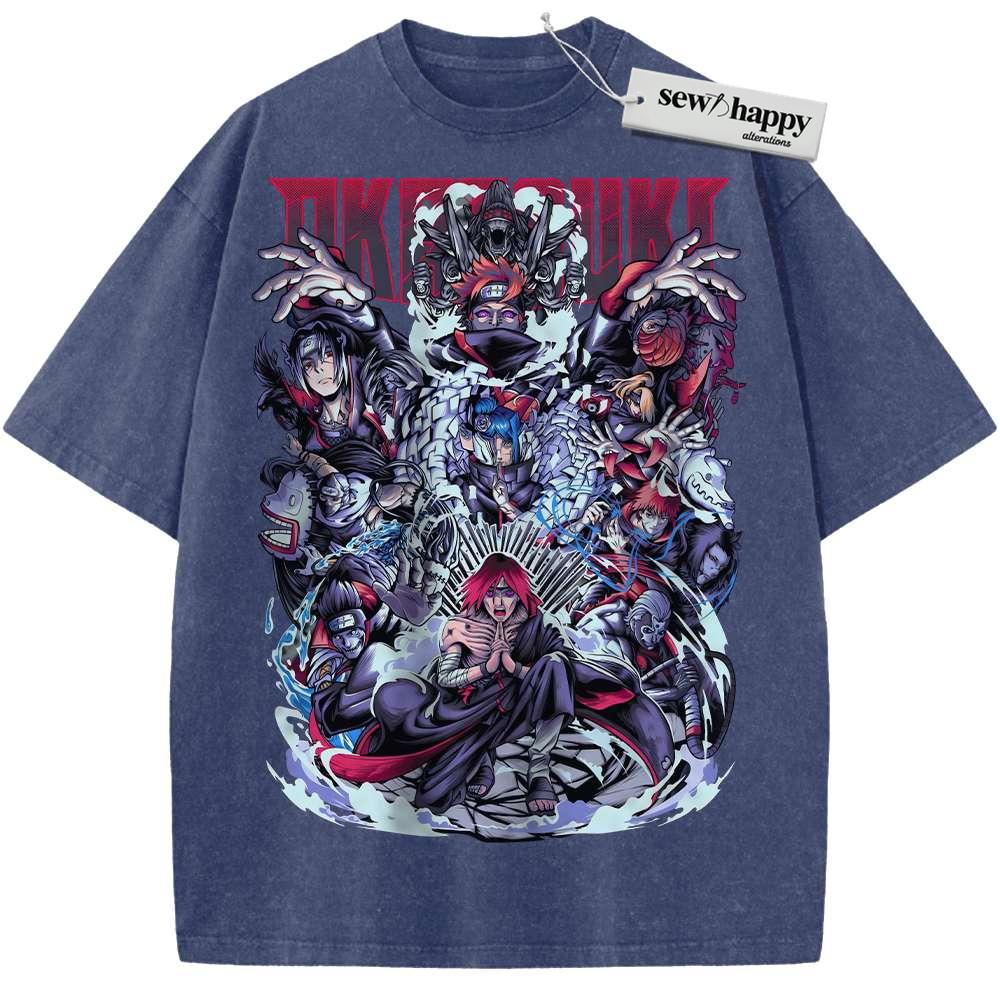 Wash Tee Pain Shirt, Nagato Uzumaki Shirt, Naruto Shirt, Anime Shirt, Vintage Tee